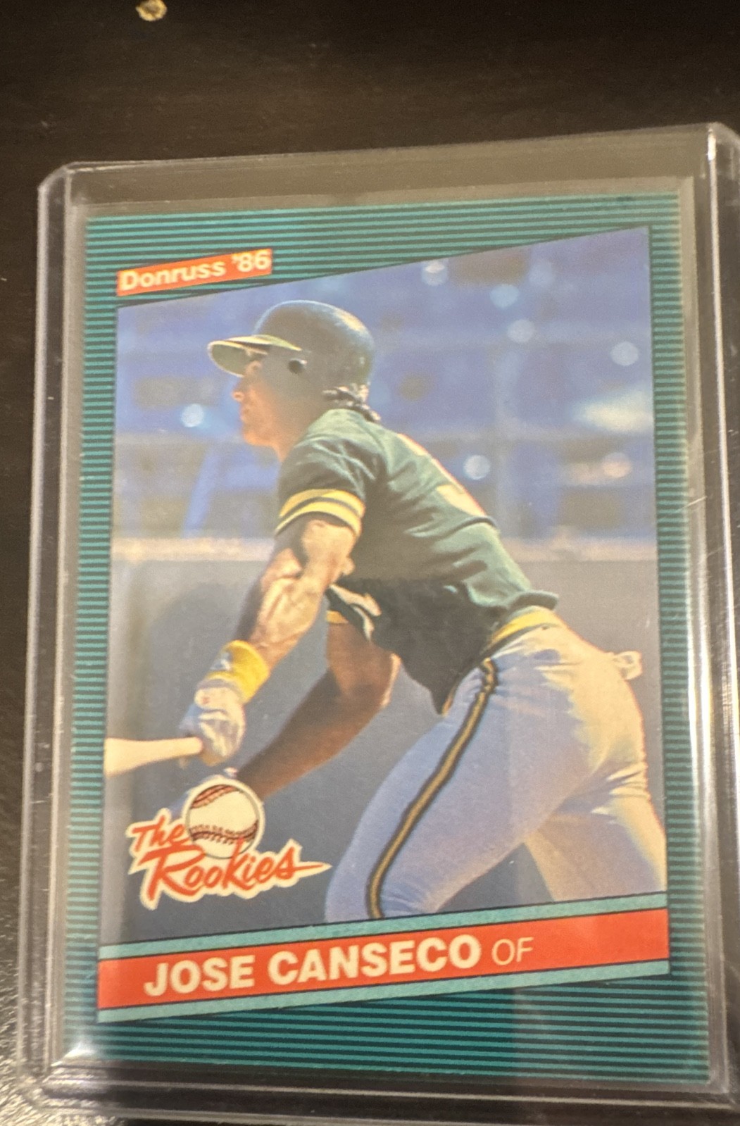 1986 Donruss The Rookies – Jose Canseco #22 (RC)