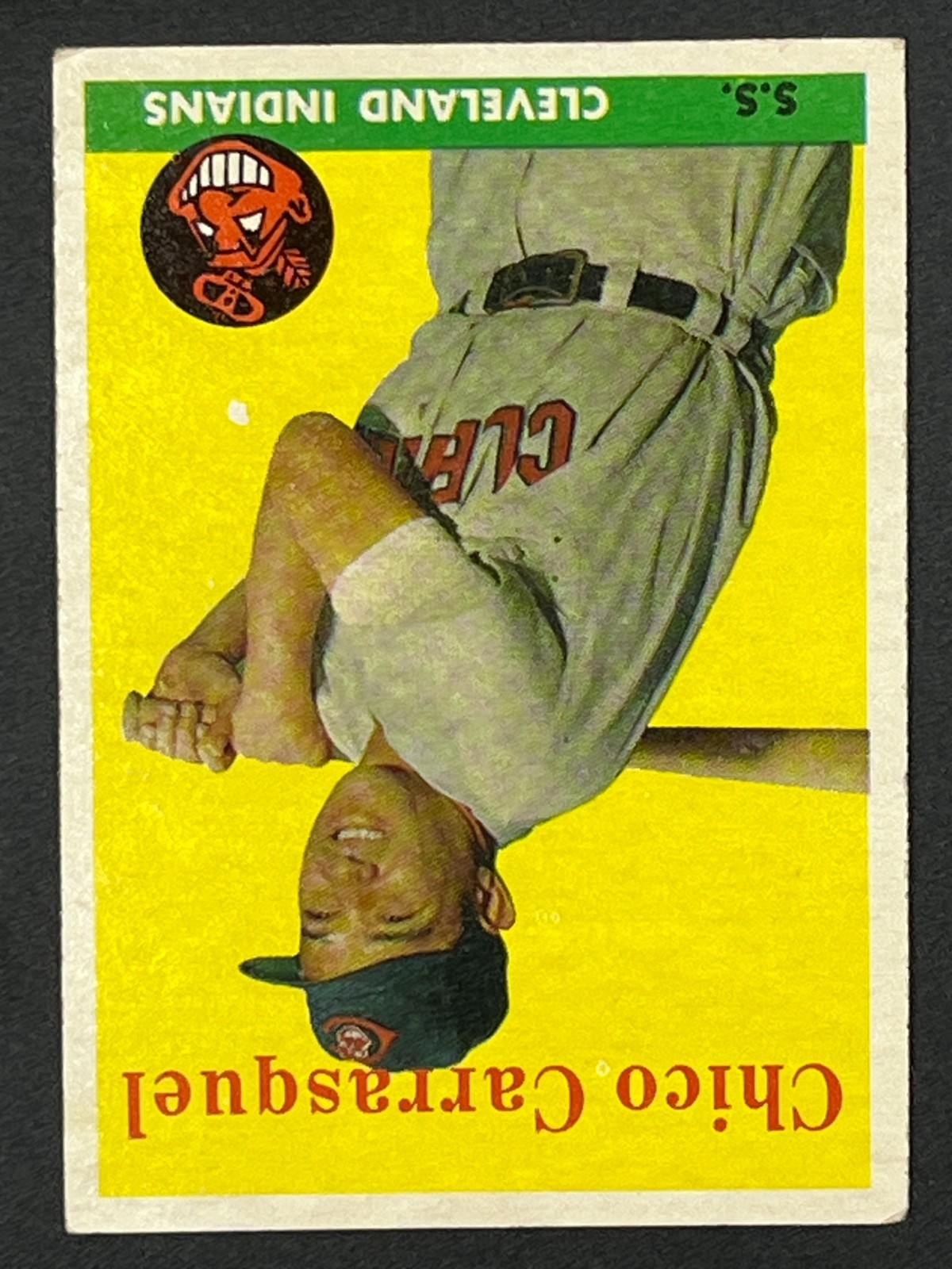 1958 Topps baseball – Chico Carrasquel # 55 VG/EX