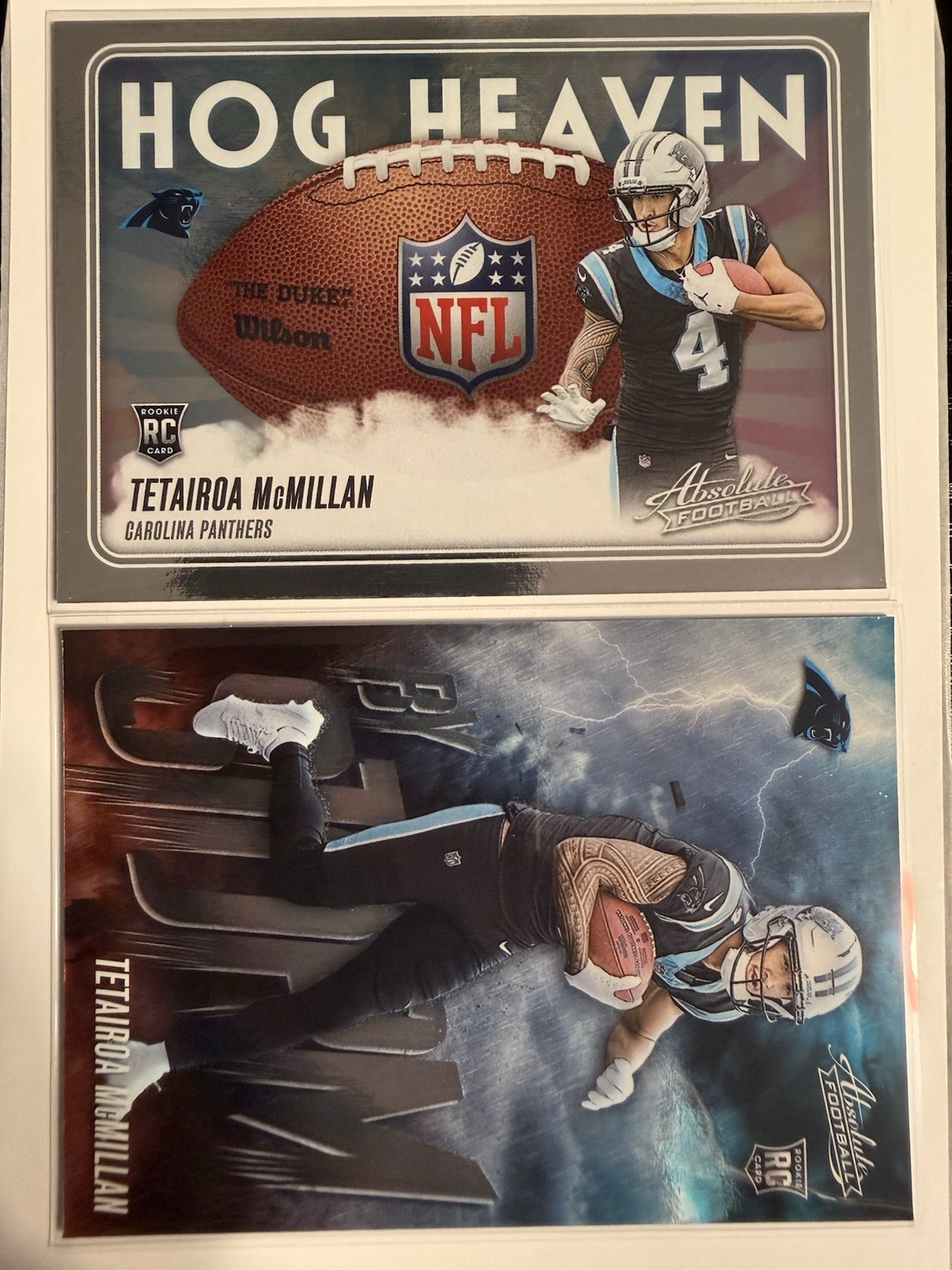Tetairoa Mcmillan Absolute Football RC Lot