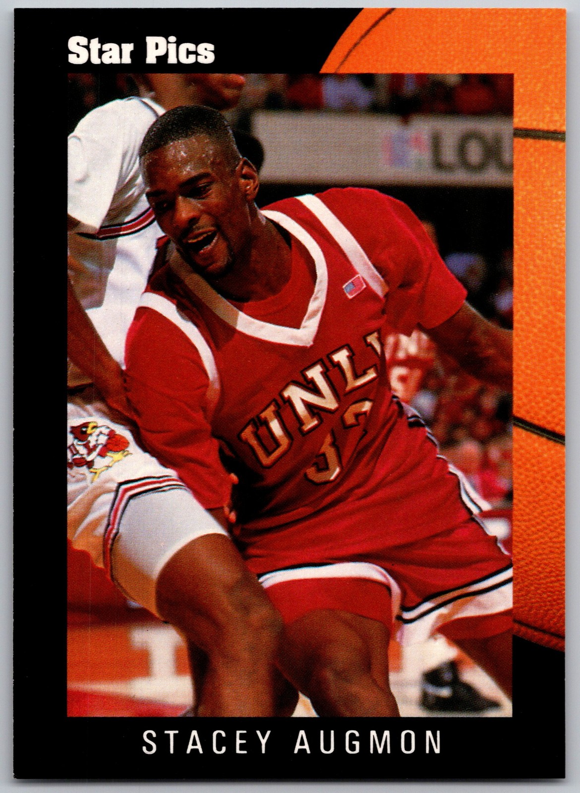 1991 Star Pics #17 Stacey Augmon Medallion