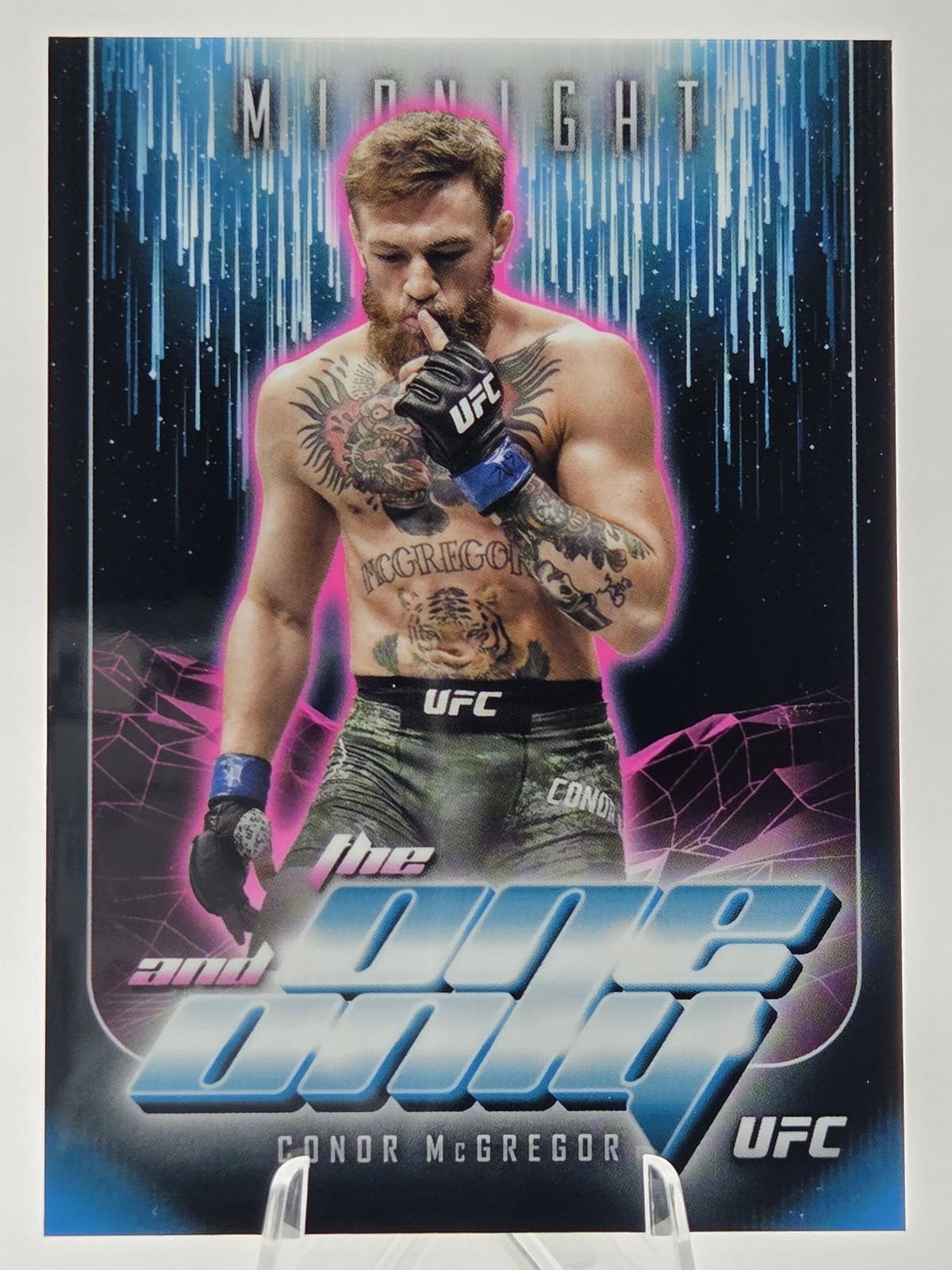 2024 Topps Midnight UFC #TO-19 Conor McGregor The One and Only B17