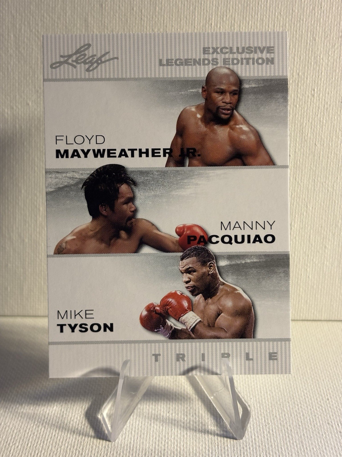 Manny Pacquiao 2024 Exclusive Triple Edition Special Release #ELE-12 Boxing Card