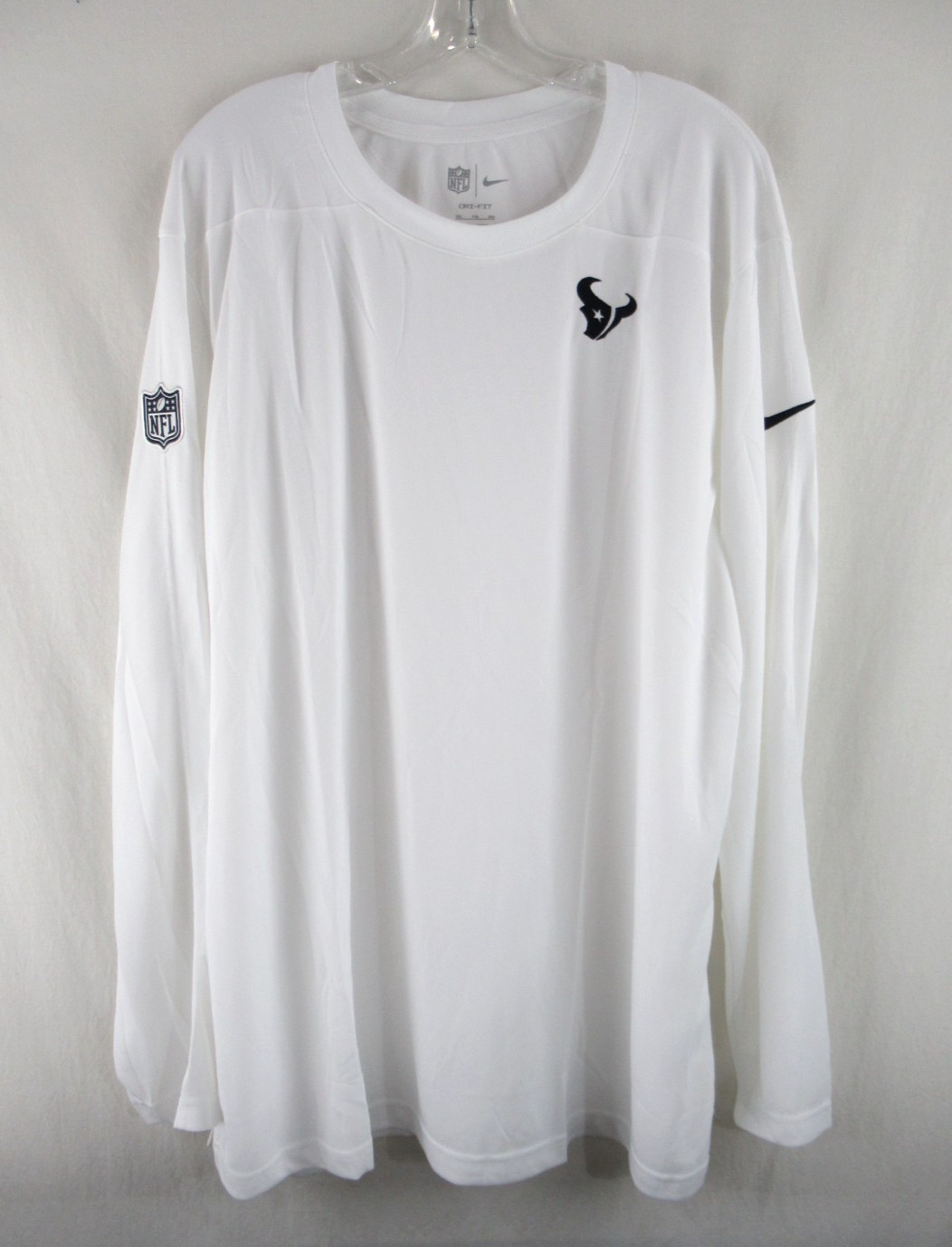 NWT Nike Men’s Houston Texans Dri-FIT NFL Long Sleeve T-Shirt