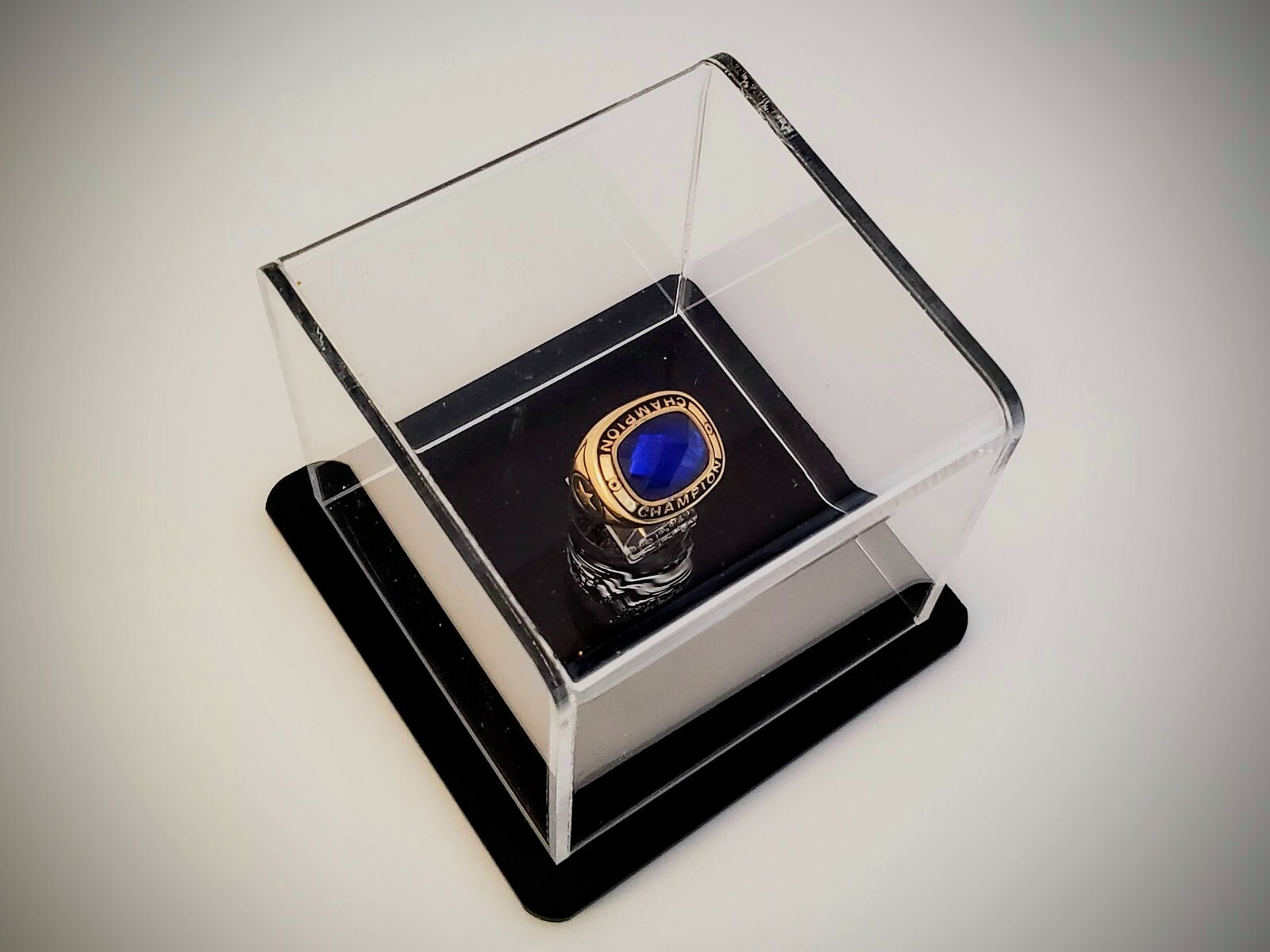 Championship Ring Display Case, Ring Display Case, Ring Box