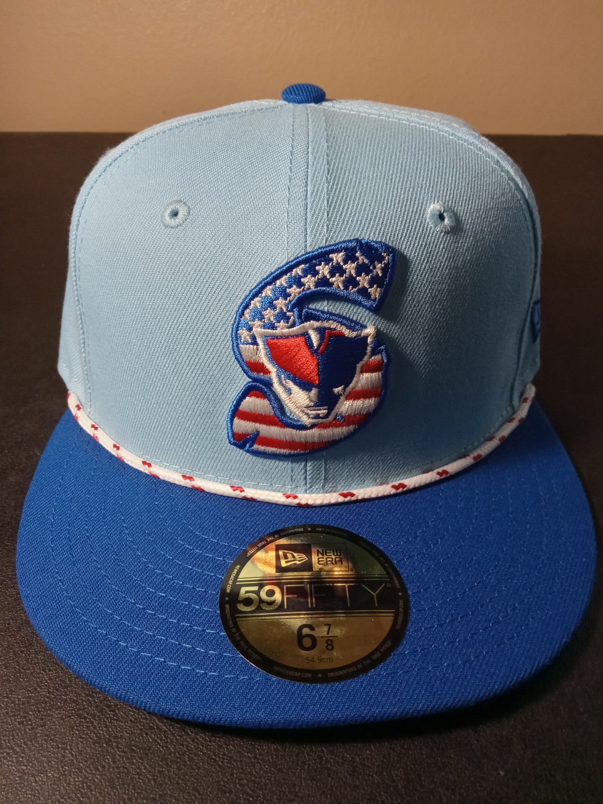 New Era 59fifty MiLB Somerset Patriots July 4th 2025 Hat Day Size 6 7/8 NWT