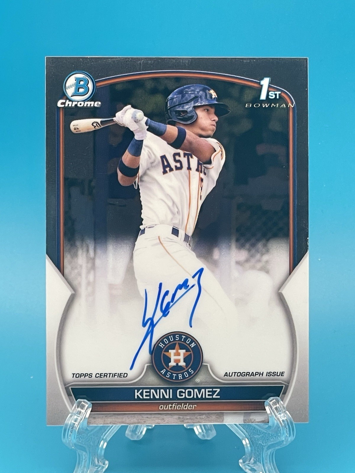 2023 Bowman Chrome Prospect Autographs 1st Kenni Gomez #CPA-KG