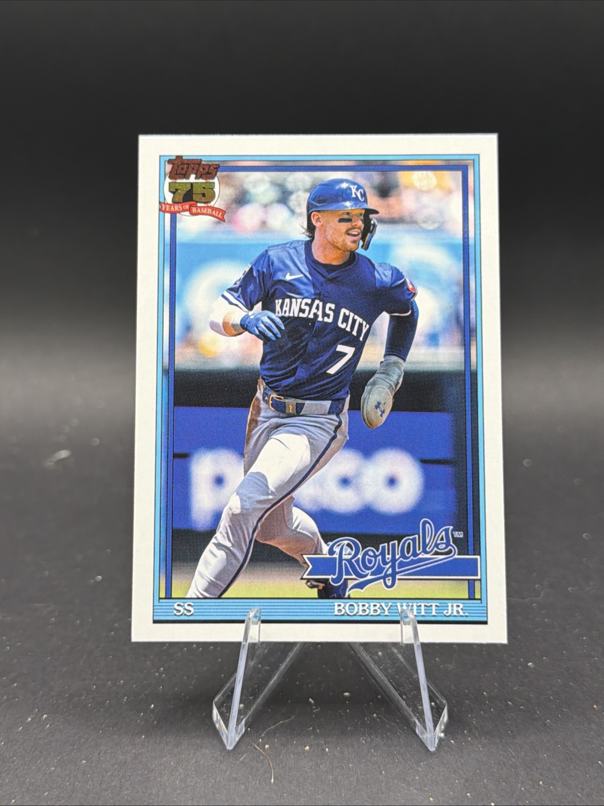 2026 Topps Series 1 – Bobby Witt Jr. 1991 Design Royals #T91-3