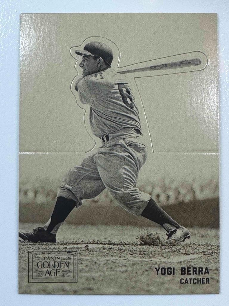 2012 Panini Golden Age Standups #23 YOGI BERRA Yankees