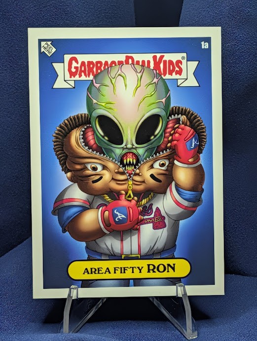 ~ Area Fifty Ron 1a 2022 Topps MLB x Garbage Pail Kids: Series 2 Alex Pardee