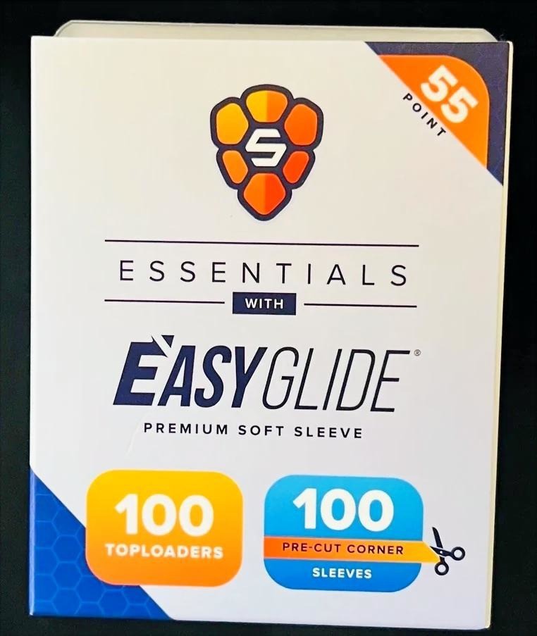 Card Shellz Essentials Toploader & Easy Glide Sleeves – Premium 55PT – 100ct