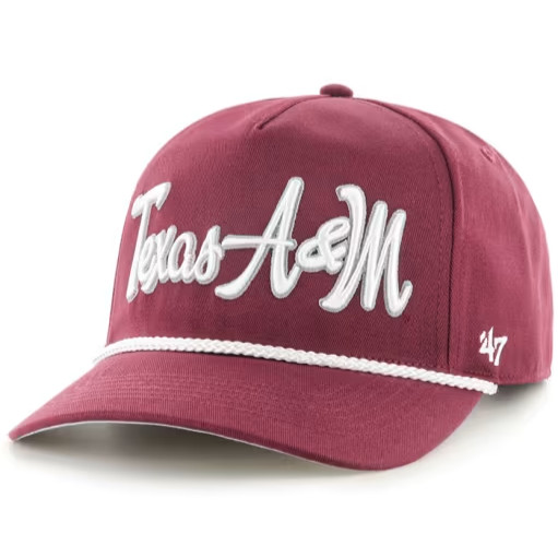 Texas A&M Aggies 47 Brand Maroon Overhand Hitch Adjustable Snapback Hat