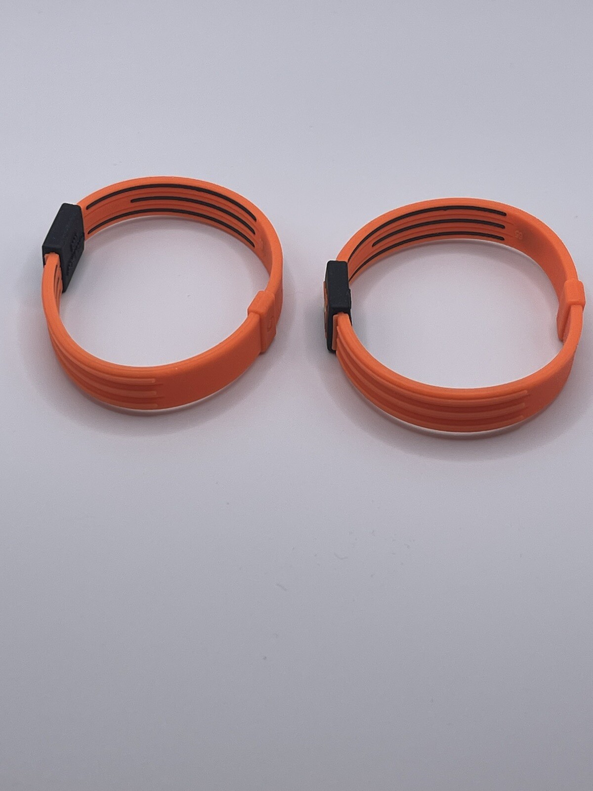 Phiten Titanium Bracelets Medium – 2 BALTIMORE ORIOLES – NEW, LOOSE