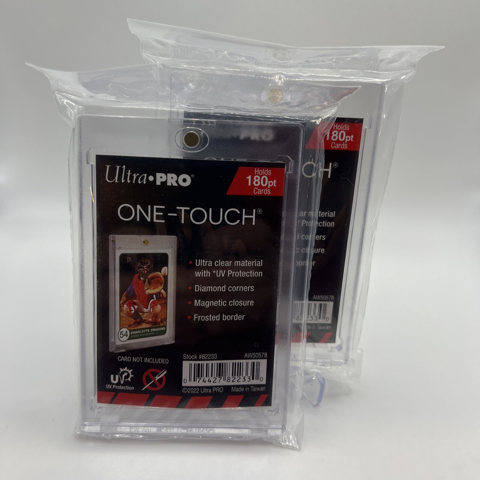 Ultra Pro One-Touch Thick Card 180pt Point Magnetic Card Holder – LOT of 2