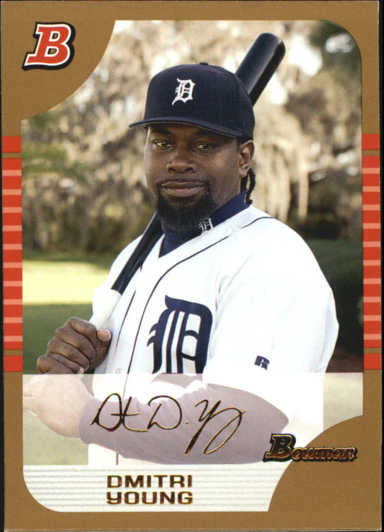 2005 Bowman Baseball “Gold” Parallel Cards