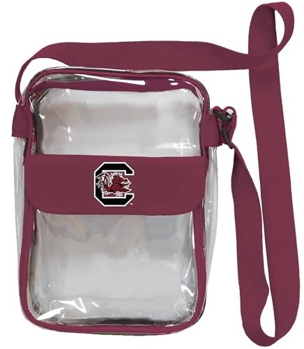 South Carolina Fighting Gamecocks Clear Crossbody Bag