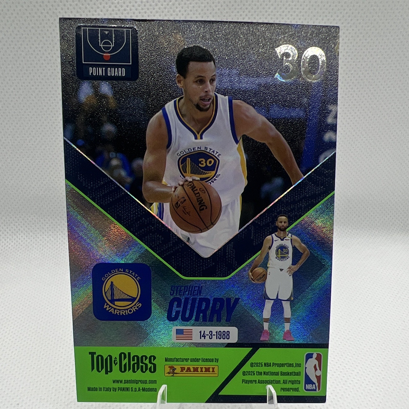 Panini 2023-24 NBA Top Class Stephen Curry Warriors GOLD Unbeatable Insert #268