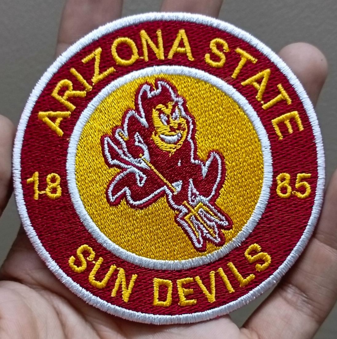 Arizona State Sun Devils NCAA Team Logo Iron On Patch – Sew Patch – Embroidered