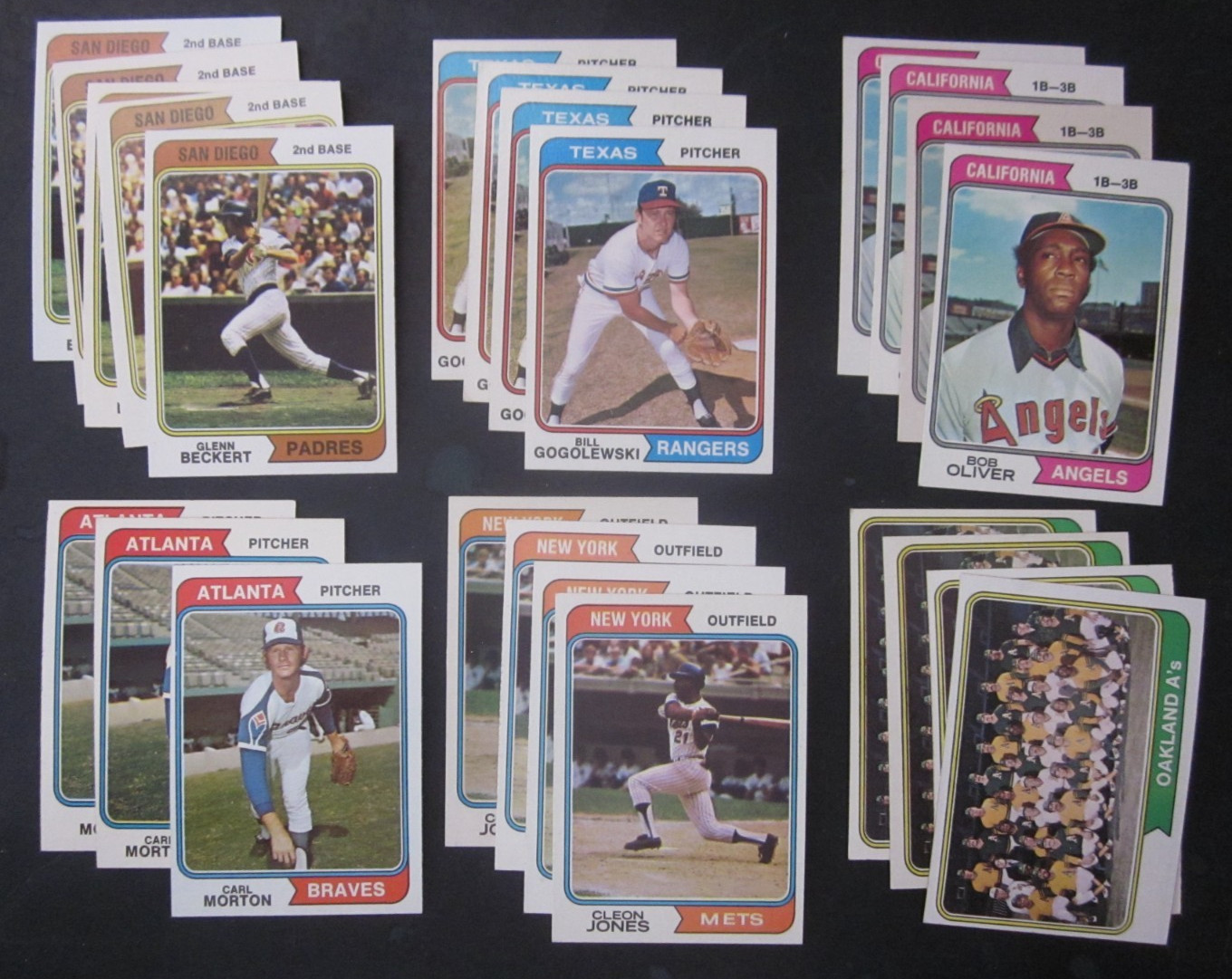 1974 Topps Baseball- Pick Choose Finish Your Set- (#241- 480) – NM