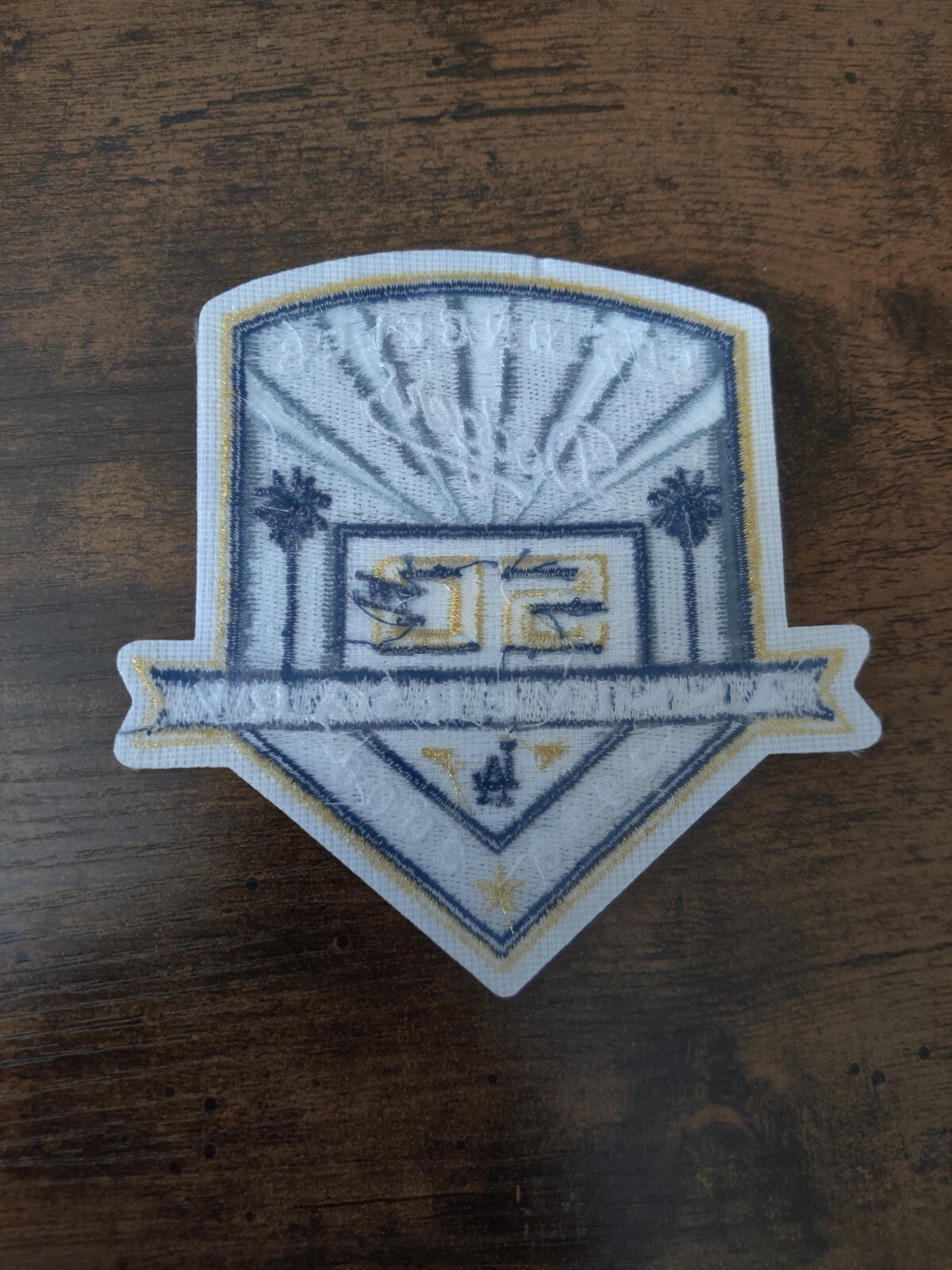 2008 Los Angeles Dodgers 50th Anniversary Season Home & Road Jersey Sleeve Patch