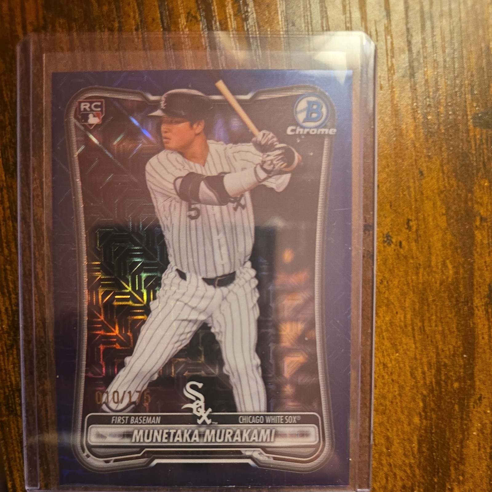 🔥 2026 Bowman Munetaka Murakami Chrome Navy Mojo Refractor #/175 RC 🔥