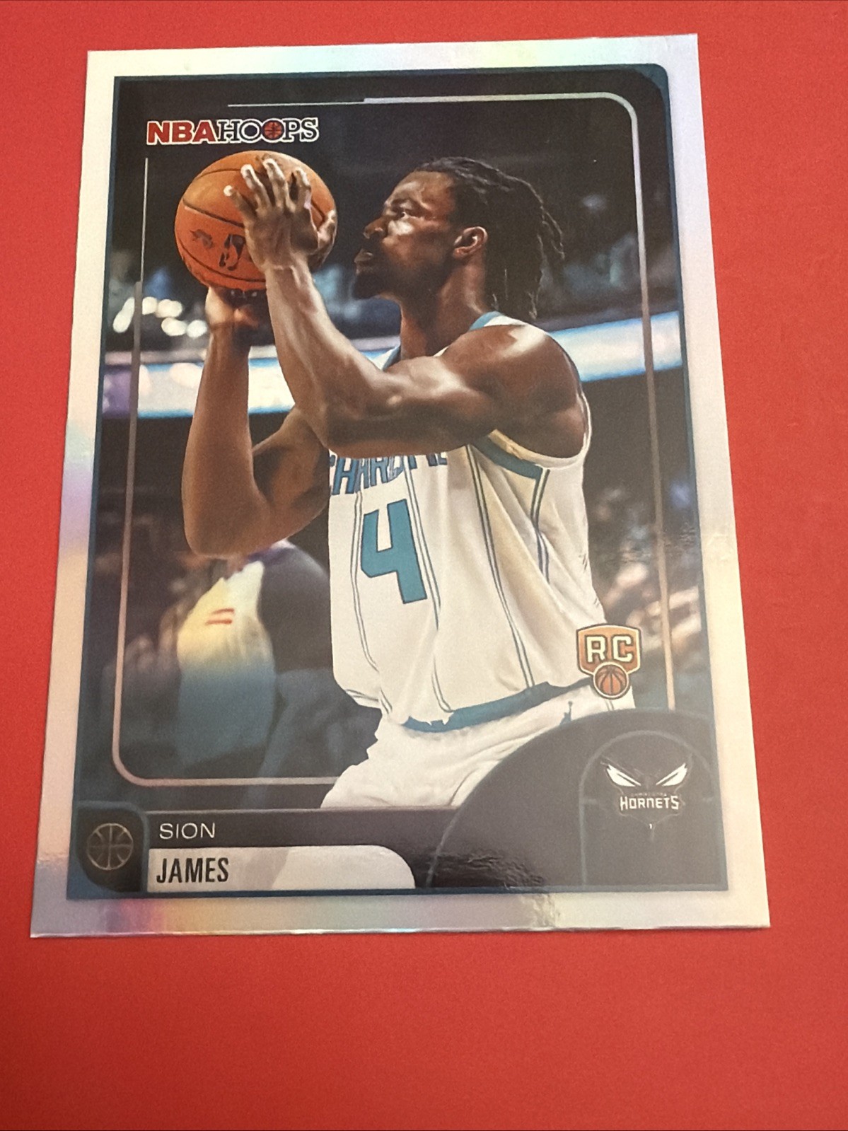 2026 NBA Hoops Sion James (RC) Charlotte Hornets #151
