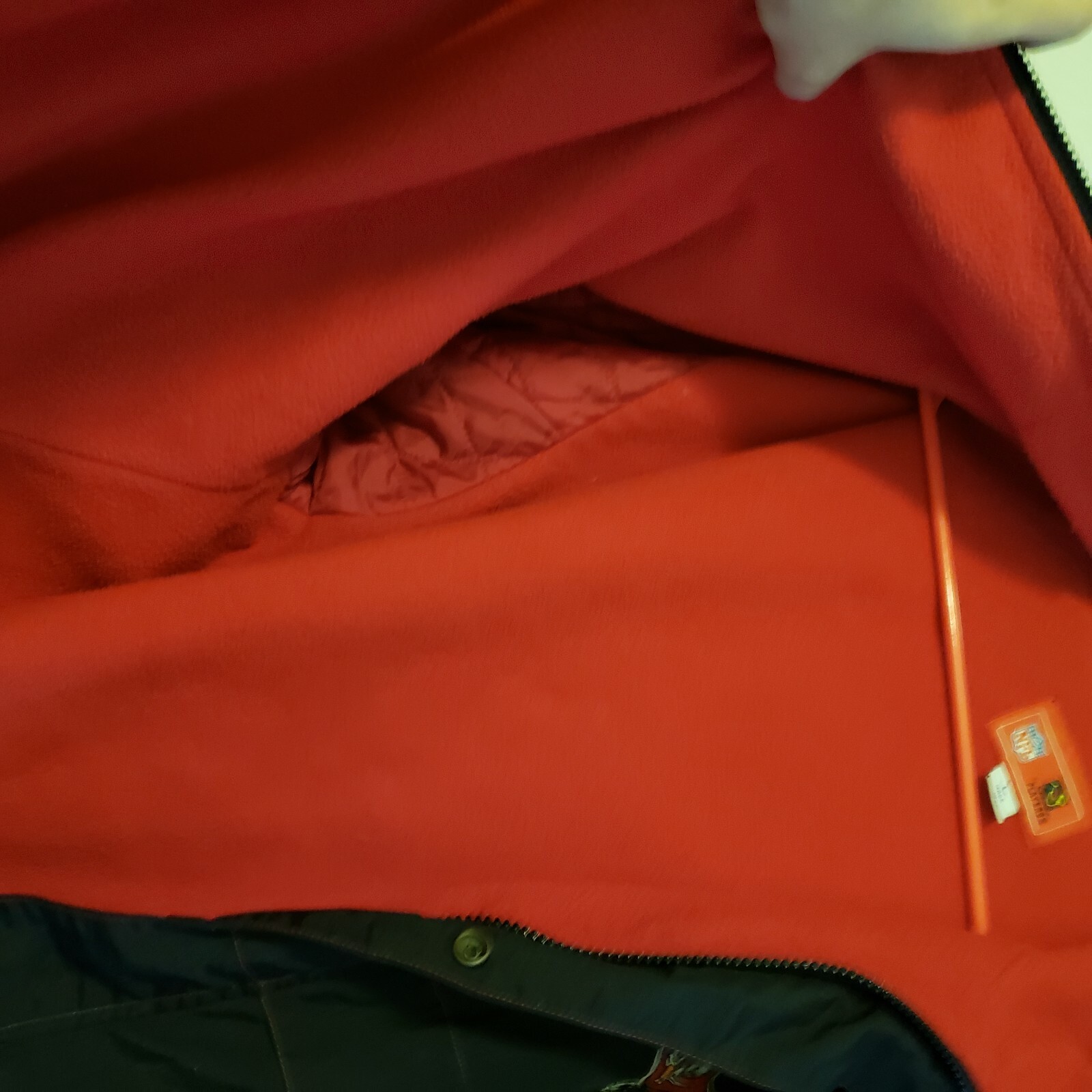 tampa bay buccaneers jacket from 2000, given to me as a gift by a close friend.