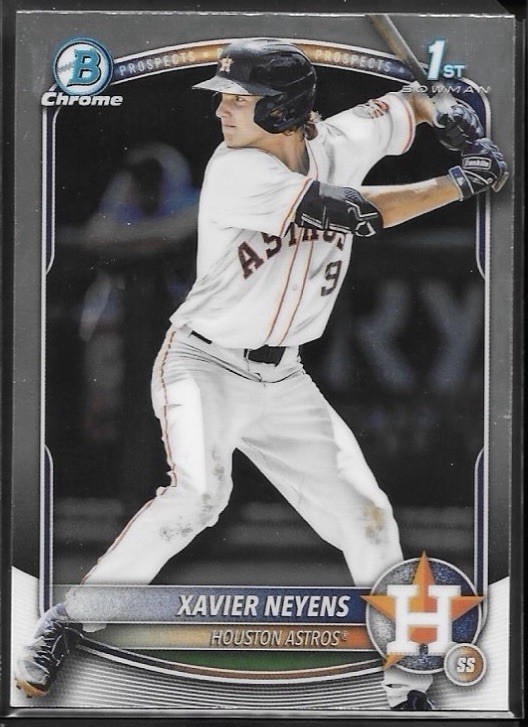 2025 Bowman Draft 1st Chrome Xavier Neyens Astros #BDC-2