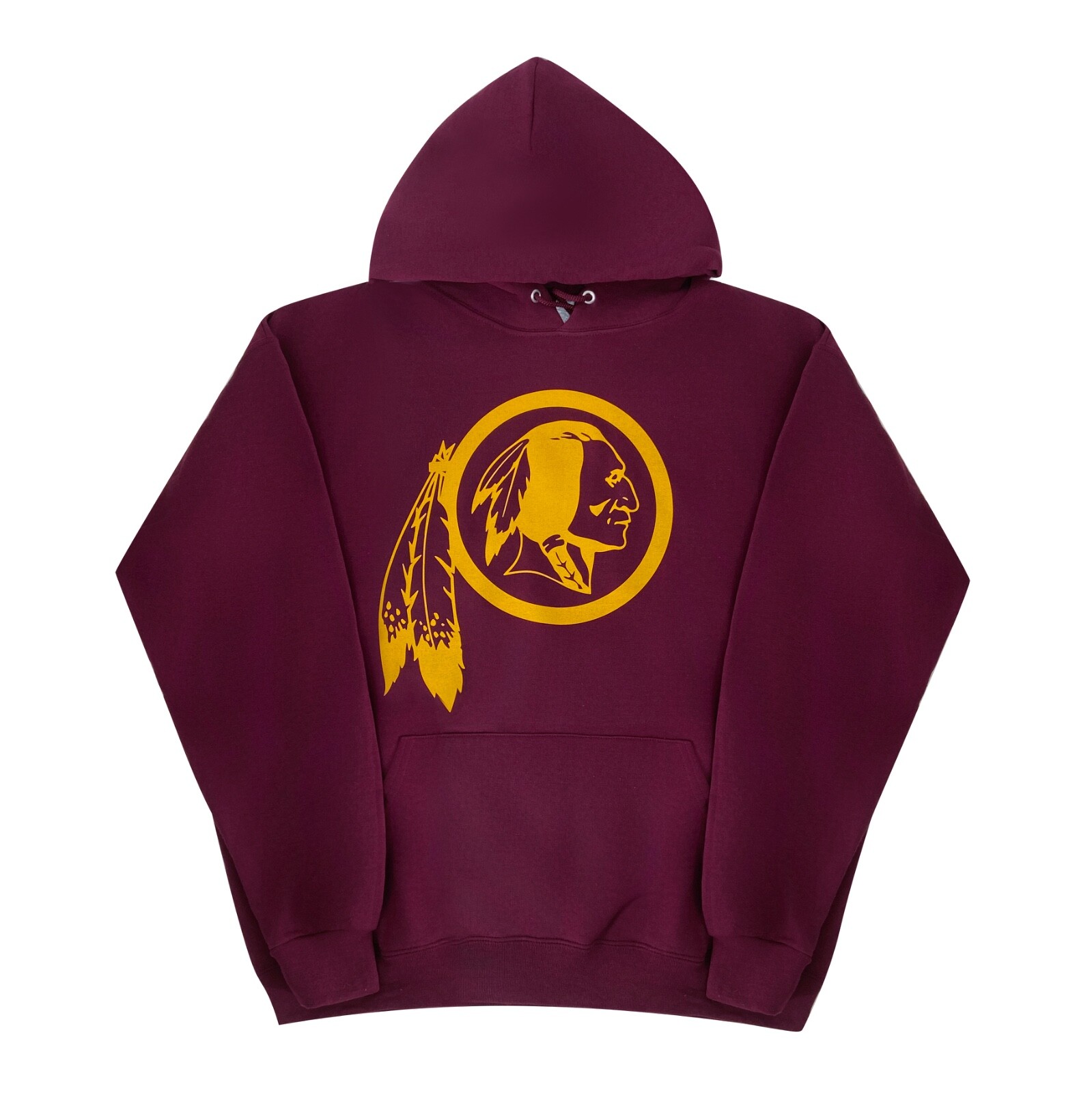 Washington Redskins Commanders Logo Hoodie Vintage Adult Hooded Sweat Shirt