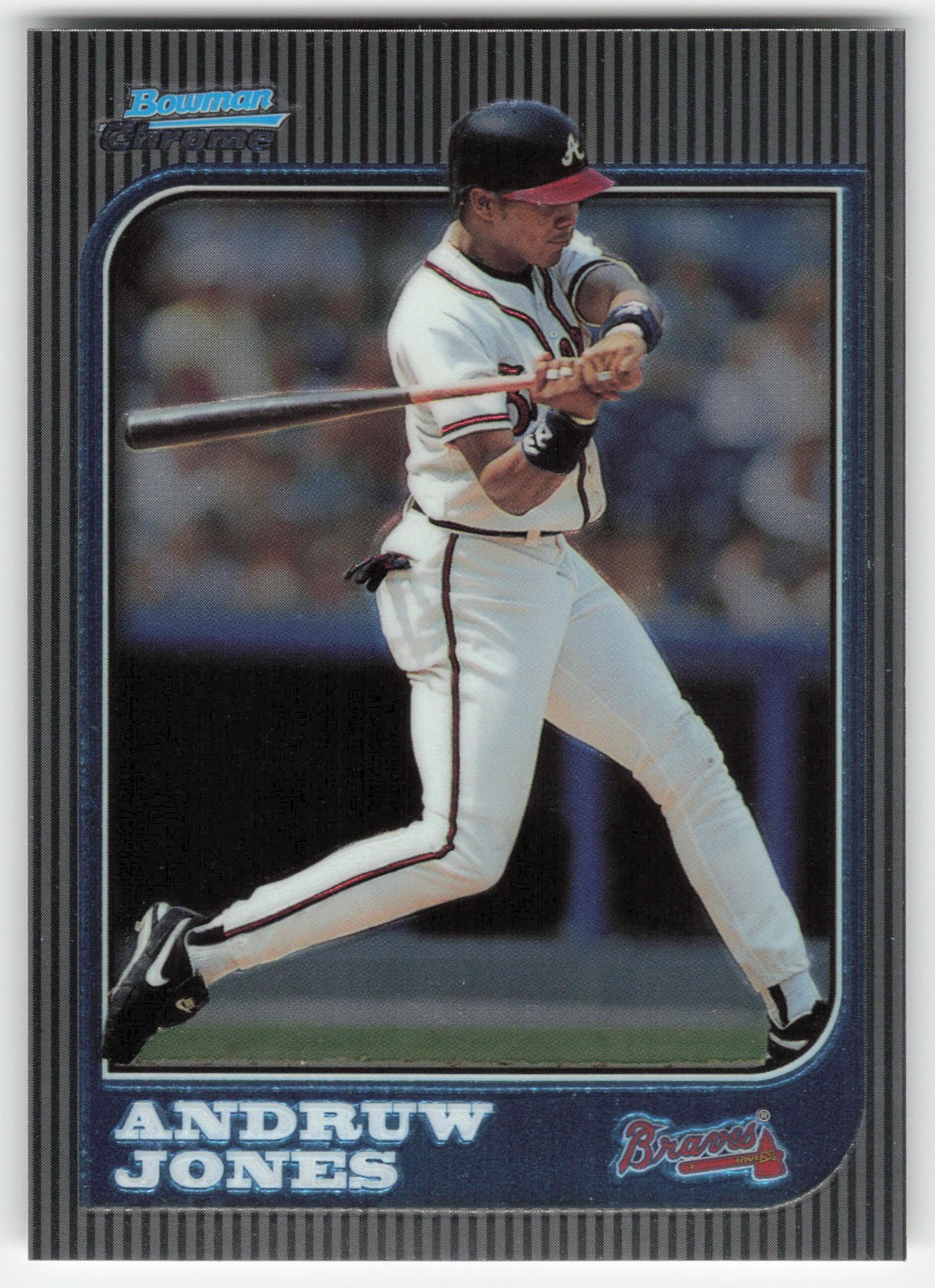 1997 Bowman Chrome Andruw Jones #127 Atlanta Braves