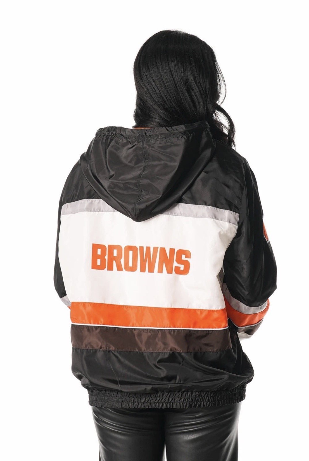 Cleveland Browns Track Jacket – Multi-Colored Unisex Adult Small $120 MSRP!!!