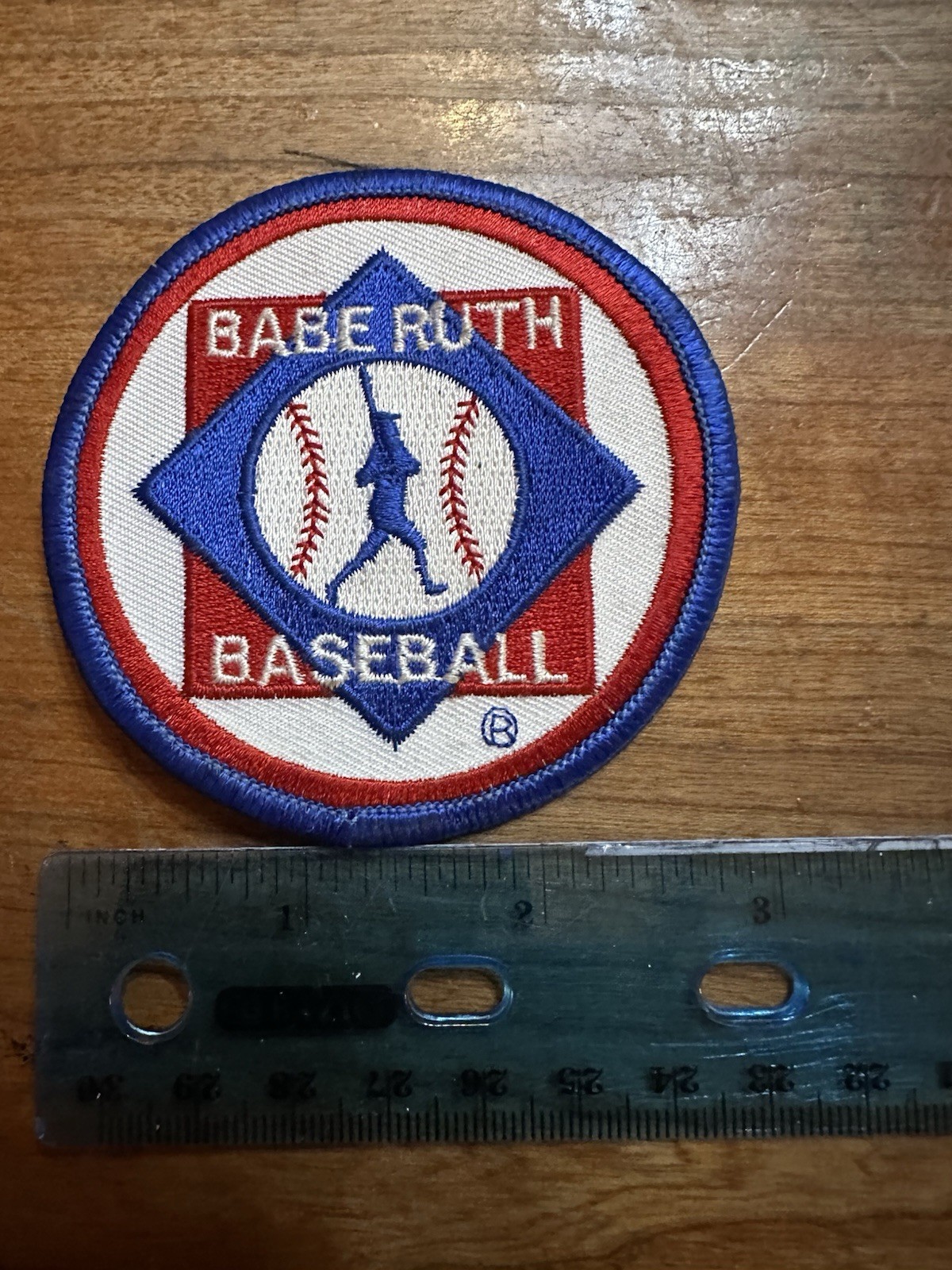 Babe Ruth Baseball League Iron On Patch – Youth Baseball and Softball Programs