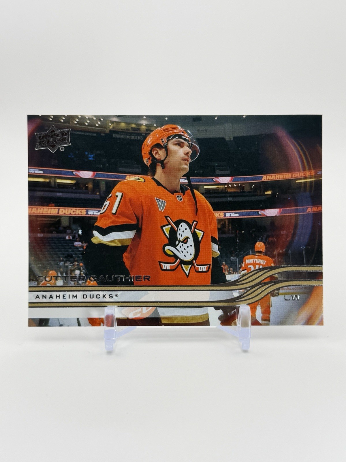 2025-26 Upper Deck Base #252 Cutter Gauthier NHL Anaheim Ducks