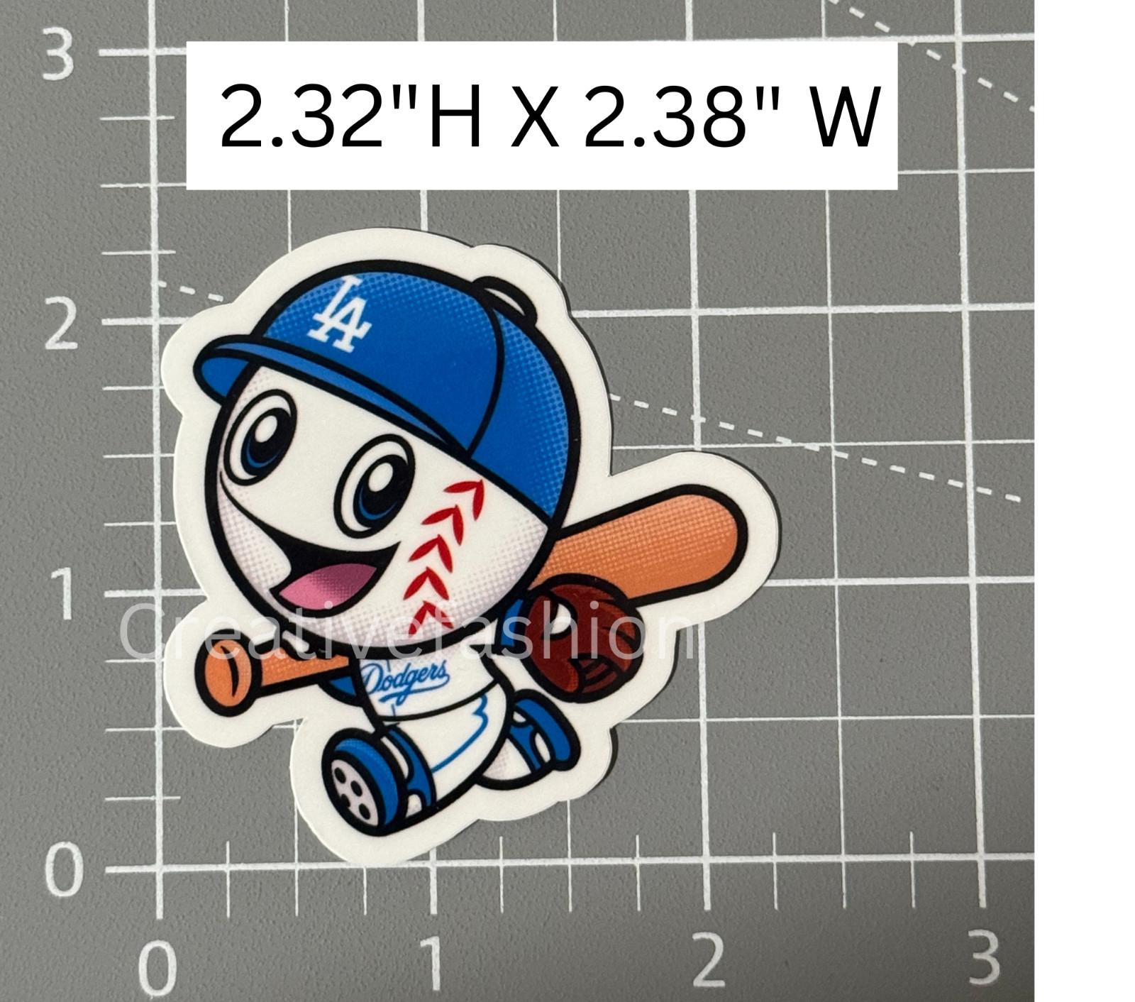 NEW Los Angeles Dodgers LA Dodgers Baseball Vinyl Sticker #98