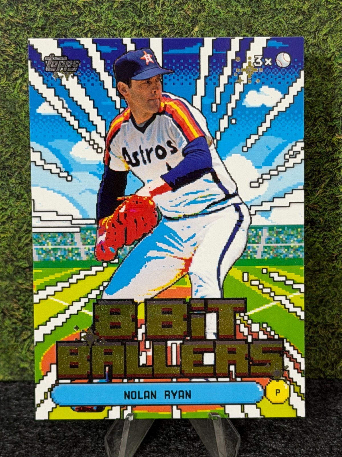 2026 Topps Baseball 8 Bit Ballers #8B-16 Nolan Ryan Houston Astros 💎
