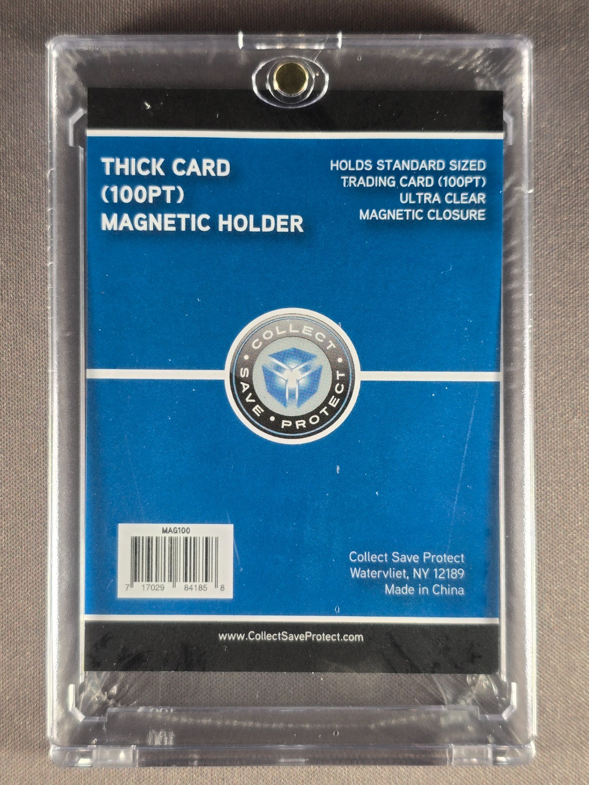 (5x) CSP 100pt Magnetic Card Holders One Touch 100 pt 100 Point Thick Card Size