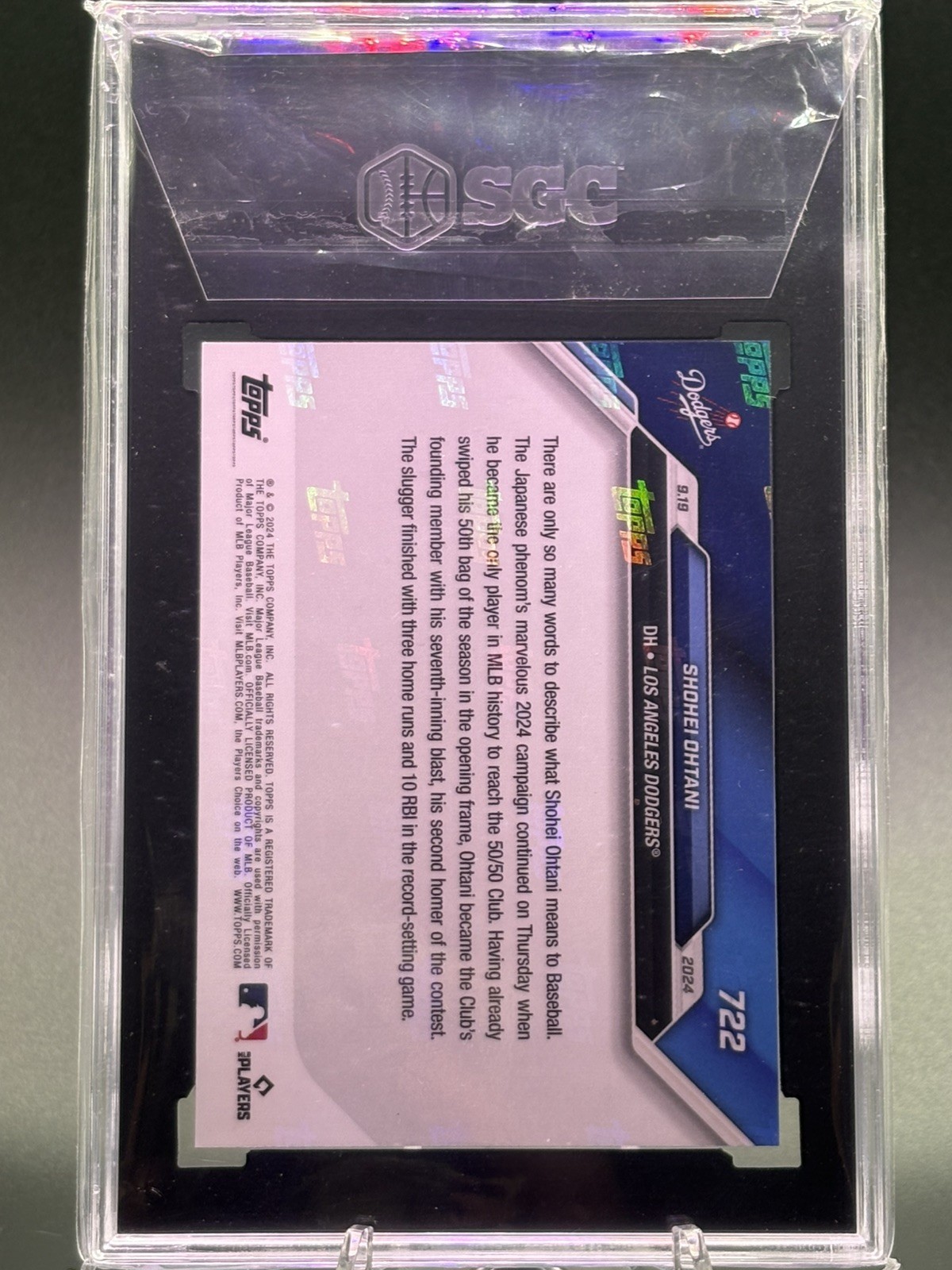 2024 Topps Now – Shohei Ohtani #722 /653737