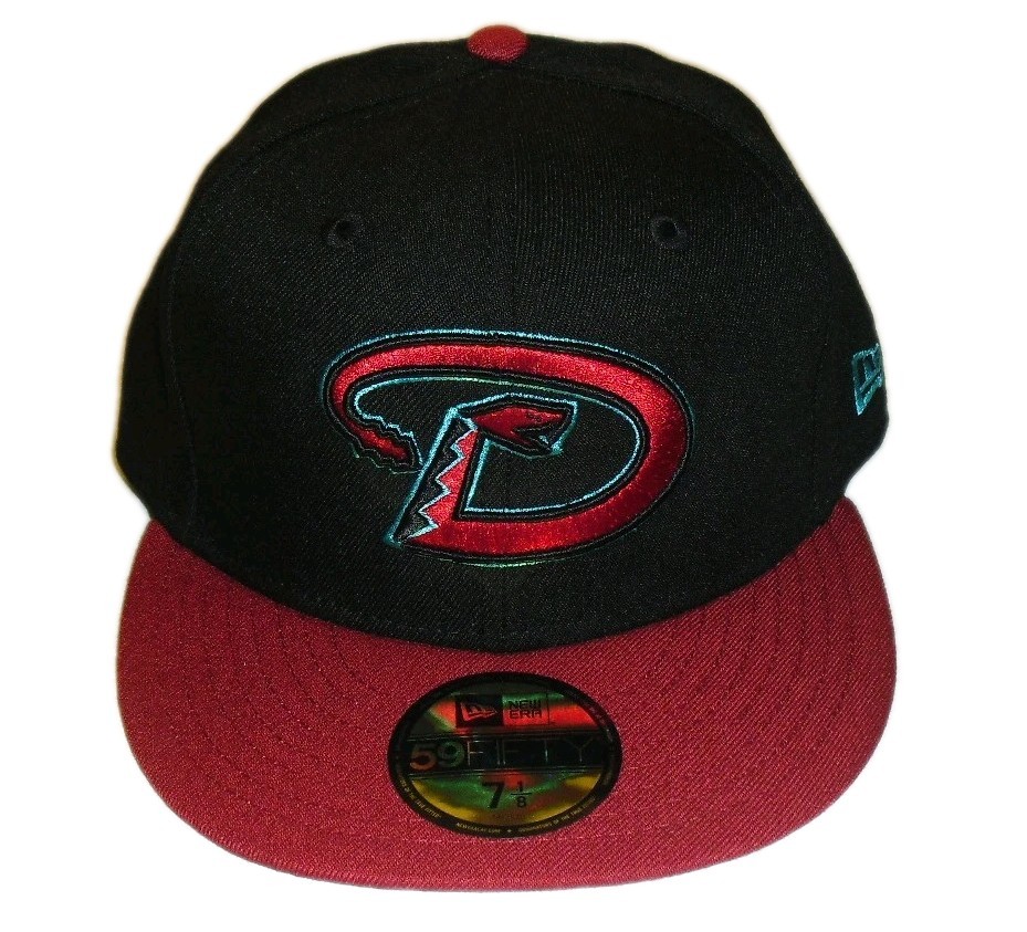 Arizona Diamondbacks Mens New Era 59 Fifty Fitted hat cap sz. 7 1/8 New