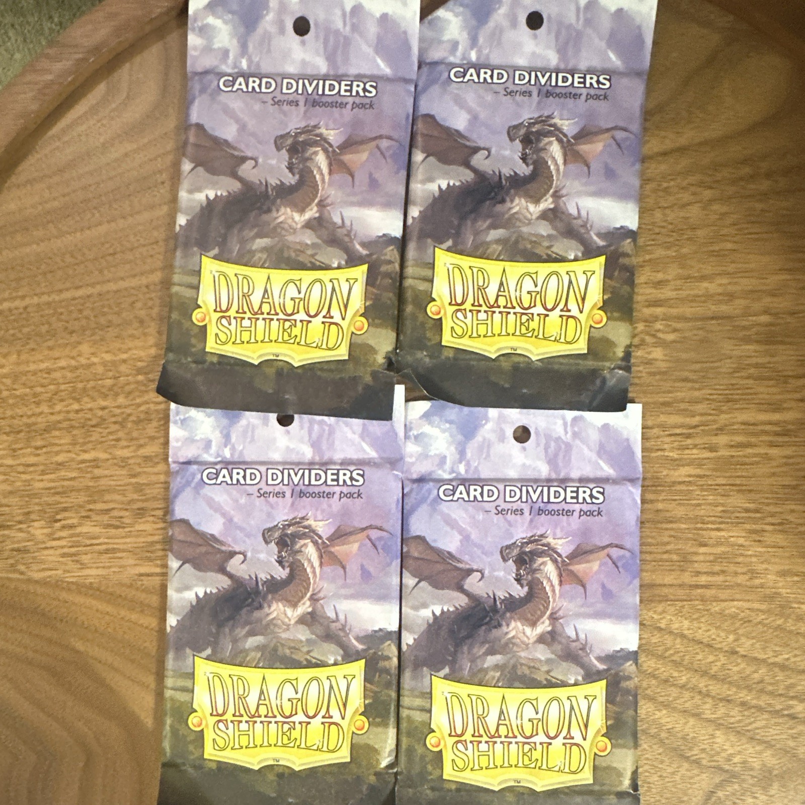 Dragon Shield Series 1 Card Dividers Booster Pack 10ct Standard Plastic AT-02101