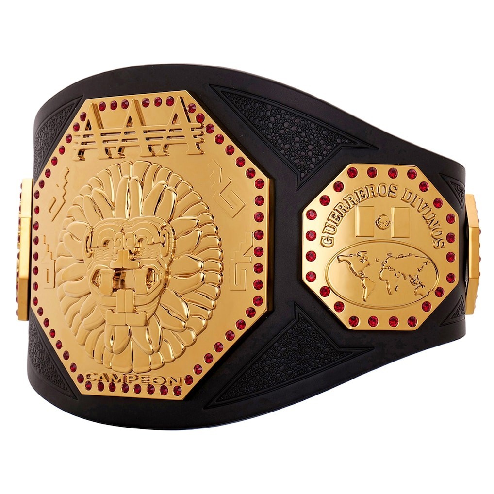 AAA Mega Championship Lucha Libre Wrestling Title Belt Official Licensed