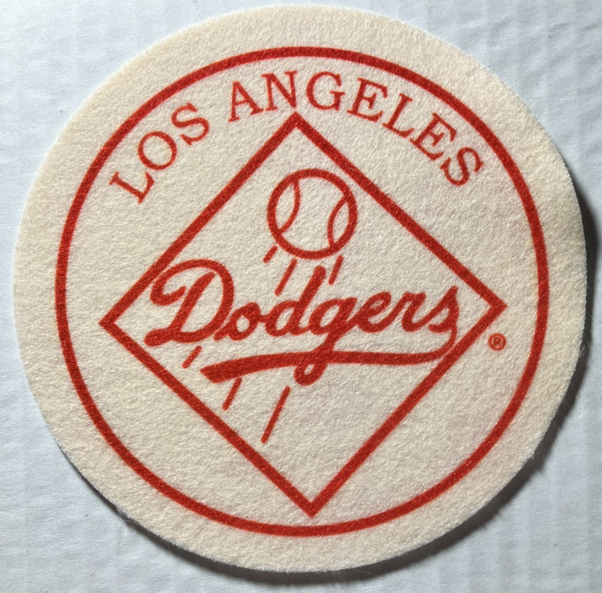 2007 Topps Heritage Felt Logos #LAD Los Angeles Dodgers