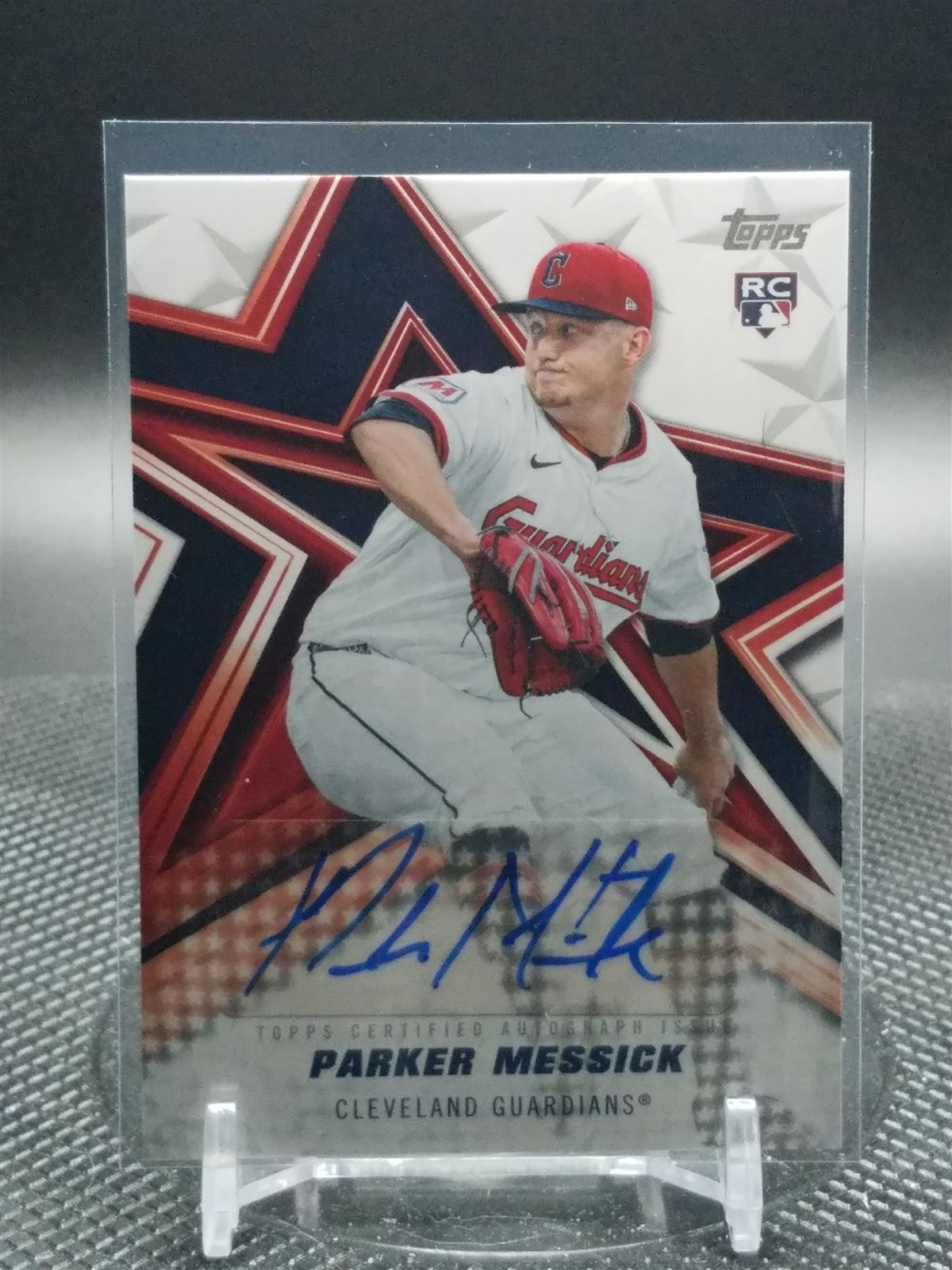 2026 Topps Series 2 Parker Messick AUTO Baseball Stars Guardians