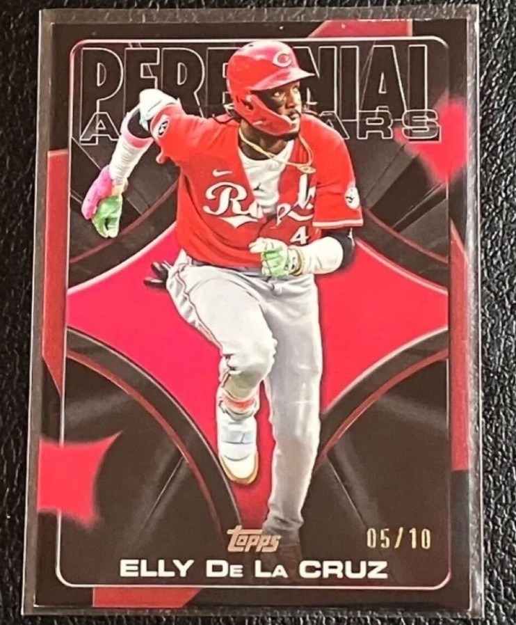 ELLY DE LA CRUZ 2026 TOPPS CELEBRATION PERENNIAL ALL-STARS Black #05/10 REDS