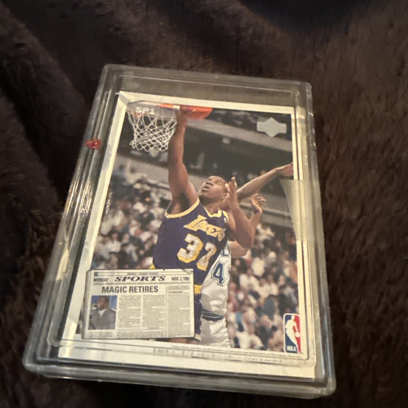 1992-93 Upper Deck #SP1 Larry Bird / Magic Johnson