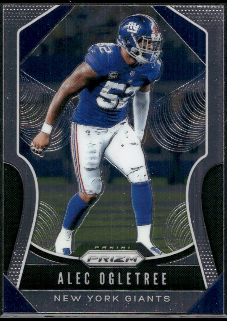 2019 Panini America, Inc. PRIZM FOOTBALL ALEC OGLETREE #47 NEW YORK GIANTS