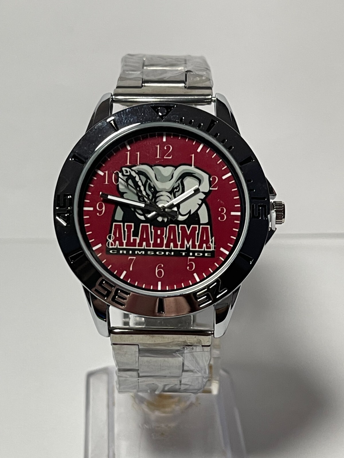 Alabama Crimson Tide NCAA Stainless-Steel Watch NEW