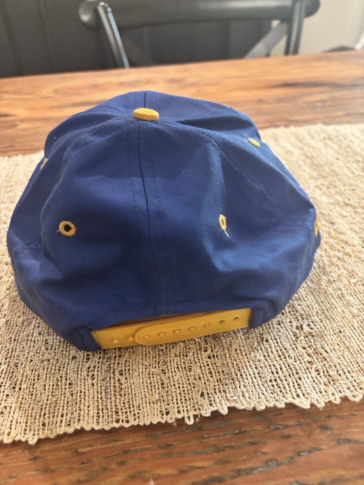 Los Angeles Rams NFL Snapback Cap Hat Blue/Yellow One Size- official NFL hat