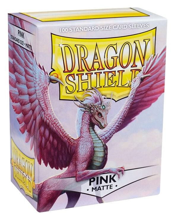 Dragon Shield Matte Sleeves – Pink (100-Pack)