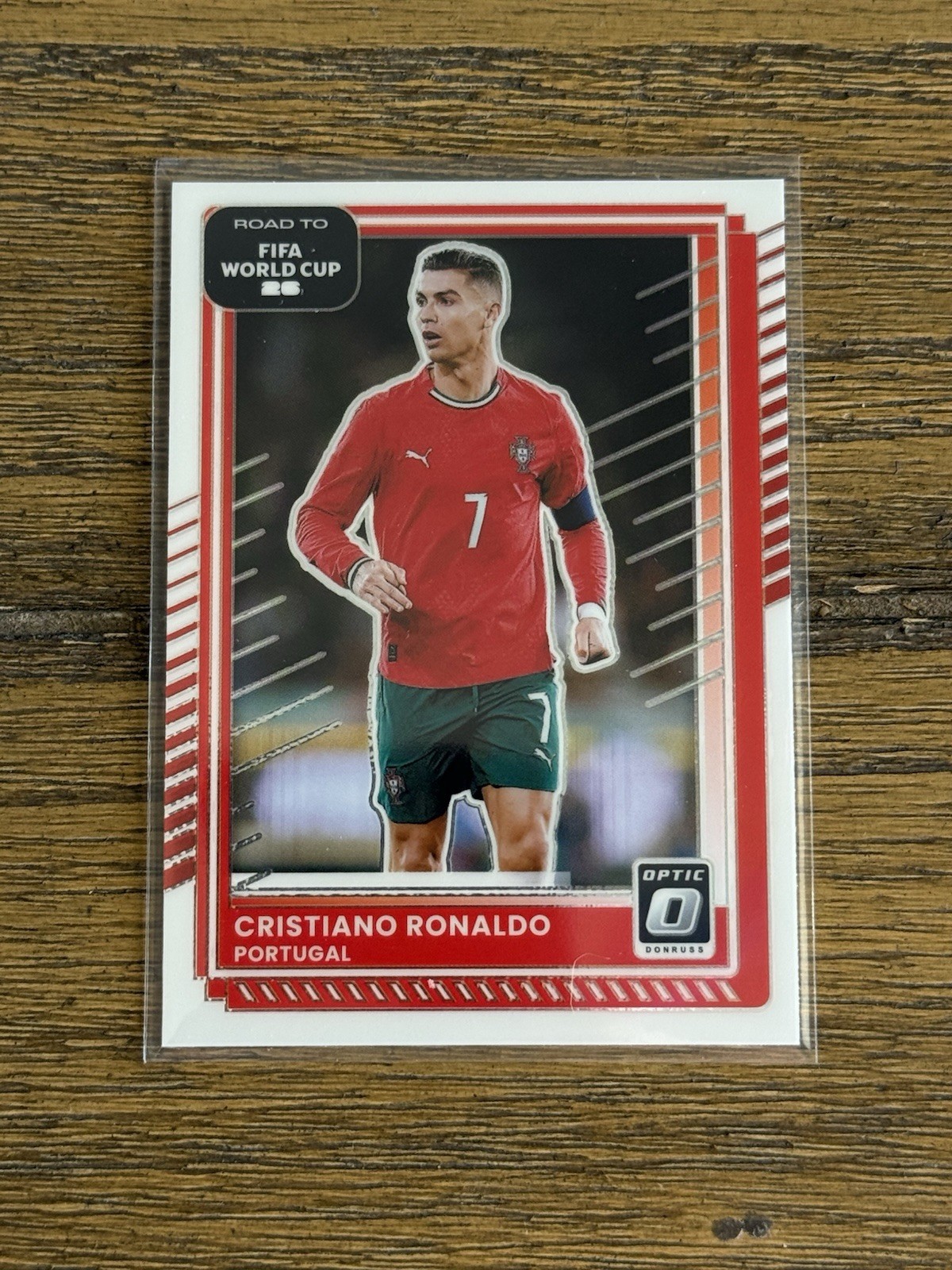 2025-26 Panini Donruss Optic Road To FIFA World Cup Cristiano Ronaldo #91
