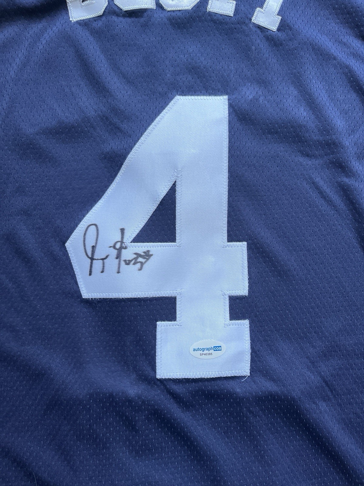 GEORGIA TECH YELLOW JACKETS DENNIS SCOTT SIGNED AUTOGRAPH JERSEY ACOA NBA ALL RC