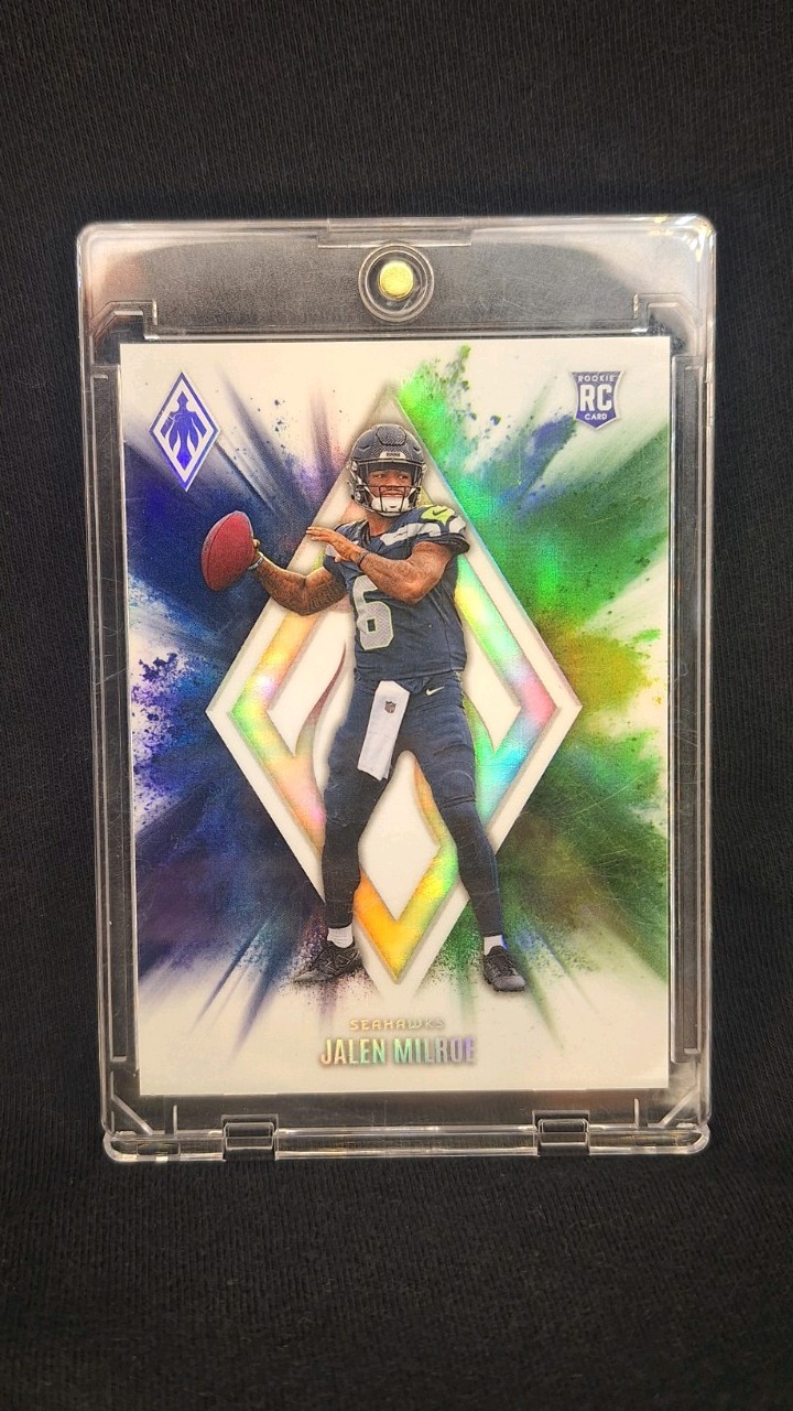 2025 Panini Phoenix – Color Blast Jalen Milroe #9 (RC)